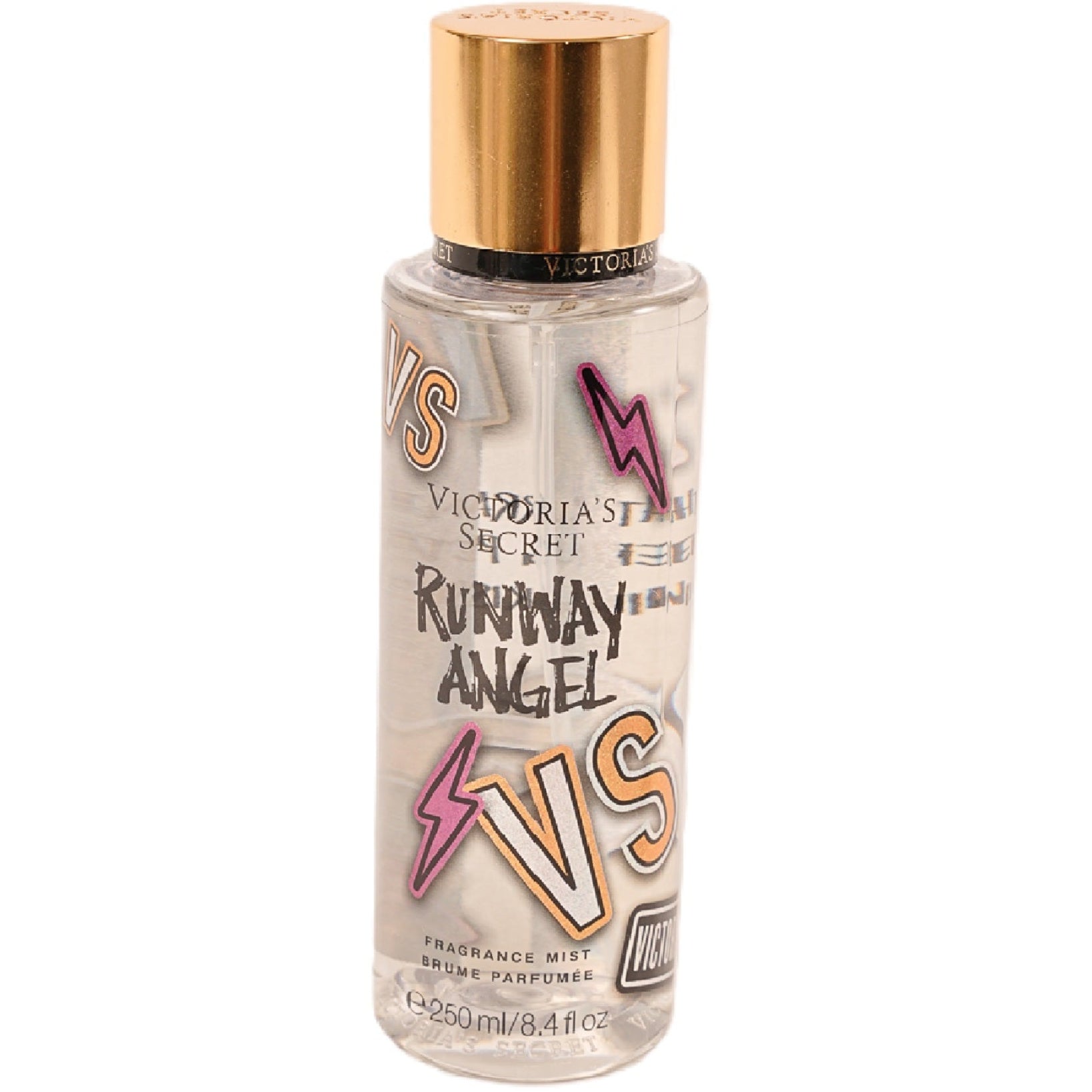 Victoria's Secret Runway Angel fragrance bottle on a white background